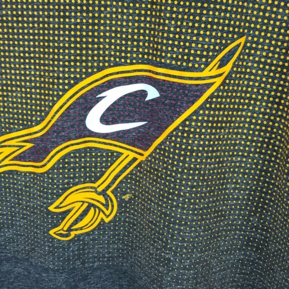 NBA Cleveland Cavaliers Adidas Climate Performance short sleeve shirt Men's XL - Picture 6 of 8